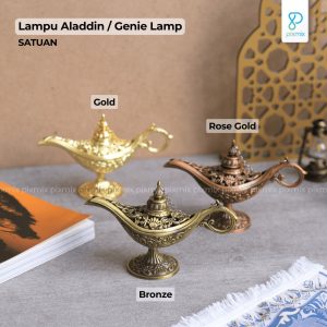 Pajangan Lampu Aladin / Genie Lamp - Properti Foto & Dekorasi Vintage Pixmix