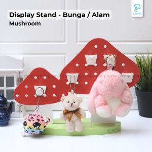 Gantungan Aksesoris Pegboard / Display produk Jamur - Pixmix
