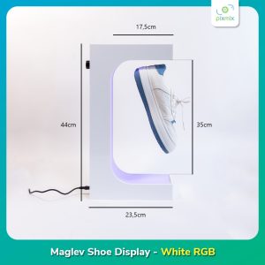 Levitating Lamp Magnetic Shoes Display 360 Degree Rotating Floating / Alat Display Sepatu Melayang Berputar Pixmix