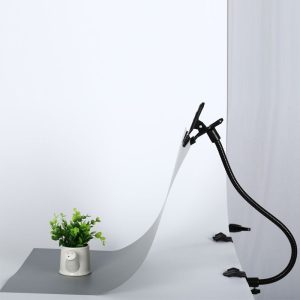 Clip Clamp Background Holder Flexible Arm Photo Studio - Clamp Mount Desk Foto Produk