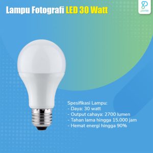 Lampu LED Untuk Fotografi | Daylight Lamp 30 Watt