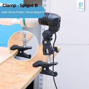 Penjepit Background dengan Spigot