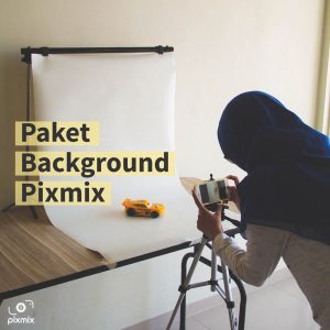 PAKET MINI BACKGROUND STAND - PVC BACKGROUND 60 CM + BACKGROUND STAND