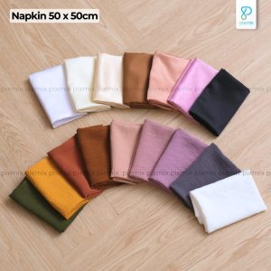 Kain Serbet untuk Properti Foto Makanan / Napkin Background Photo Props 50 x 50cm Pixmix