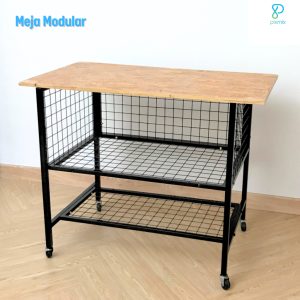 RAK MODULAR - KERANJANG KOTAK RODA BOX WAGON / BOX KERANJANG BESI / BOX SHODOW KOTAK