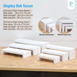 Pixmix Rak Hoop / Rak Susun / Display Produk Aesthetic - Gio