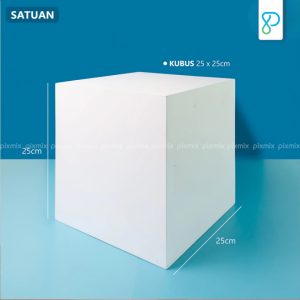 Properti Foto Podium Kubus Big Size 25 x 25 x 25cm - Pixmix Gio