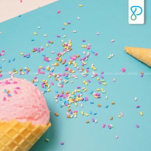 Props Properti Foto Produk Artificial Sprinkles Candy Sweets Chocolate / Meses