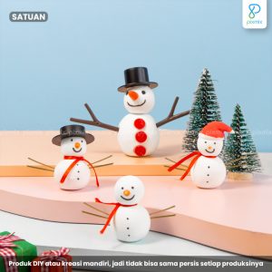 Props Properti Foto Produk Natal / Snowman / Boneka Salju Pixmix