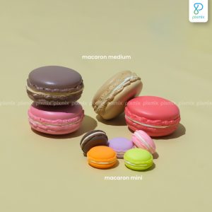 Macaron Artificial Set 5pcs - Props Properti Foto Produk