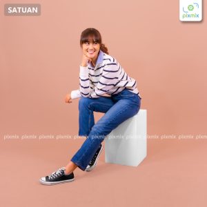 Properti Foto Podium Kubus / Balok Big Size 45 x 30 x 30cm | Pixmix Gio
