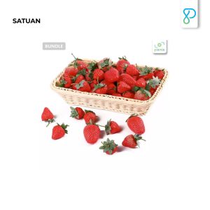 Props Properti Foto Produk Artificial Buah - Strawberry Palsu Pixmix