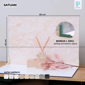 Alas Foto Produk / Background Papan Hardboard 40 x 60cm - Pattern Series