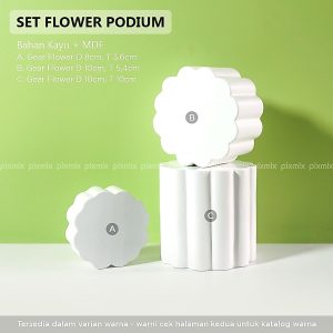 Properti Foto Podium Flower Pixmix Gio