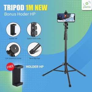 Tripod Kamera Handphone - Bonus Holder Hp