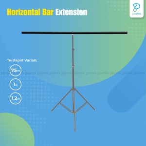 Horizontal Bar Extention Satuan / Tiang H Light Stand