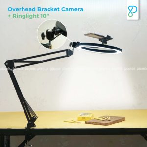 Overhead Bracket kamera HP Flat Lay with Ringlight 10" Pixmix
