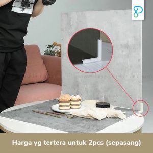Kaki L Siku Hardboard | Penyangga Alas Foto Hardboard atau alas foto papan