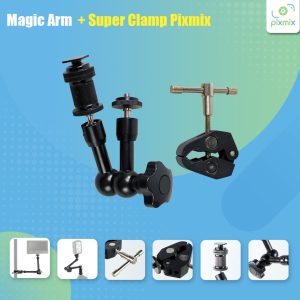 Magic Arm Plus + Super Clamp Pixmix