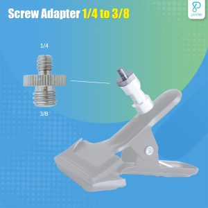 Adapter Baut Tripod 1/4 ke 3/8 Male | Sambungan Ulir Kamera DSLR Aksesoris Rig