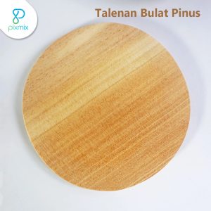 Talenan Bulat Pinus | Properti Foto Produk