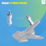 Spigot 1/4 male / female | Spare Part Pixmix