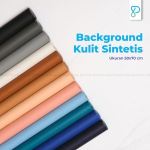 Background Foto Produk Bahan Kulit Sintetis ukuran 50 x 70cm