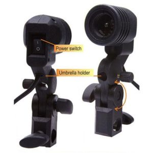 Single Lamp Holder | Ubah Lampu LED Biasa Menjadi Lampu Studio