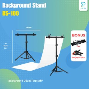 BACKGROUND STAND BS-100 | STAND TINGGI 1 METER / 2 METER