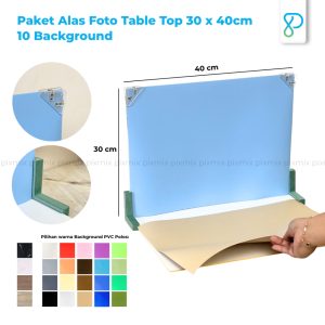 Alas Foto Papan Konten Aesthetic - Paket Table Top 10 Background | Background Foto Produk PVC Hardboard Pixmix