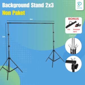 Background stand 2 x 3 meter | non paket