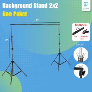 Background stand 2 x 2 meter | non paket